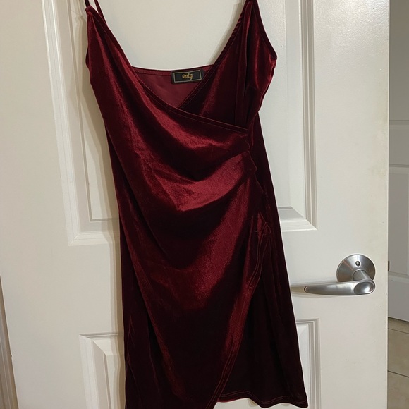 Red Velvet Dress - Picture 1 of 1